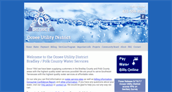 Desktop Screenshot of ocoeeutility.com